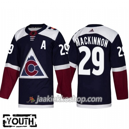 Lapsille NHL Colorado Avalanche Pelipaita Nathan MacKinnon 29 Adidas Alternate 2018-19 Authentic
